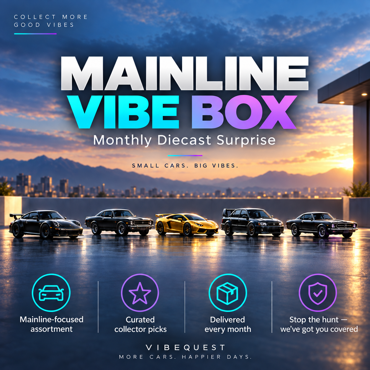 Mainline VibeBox - Monthly Diecast Surprise
