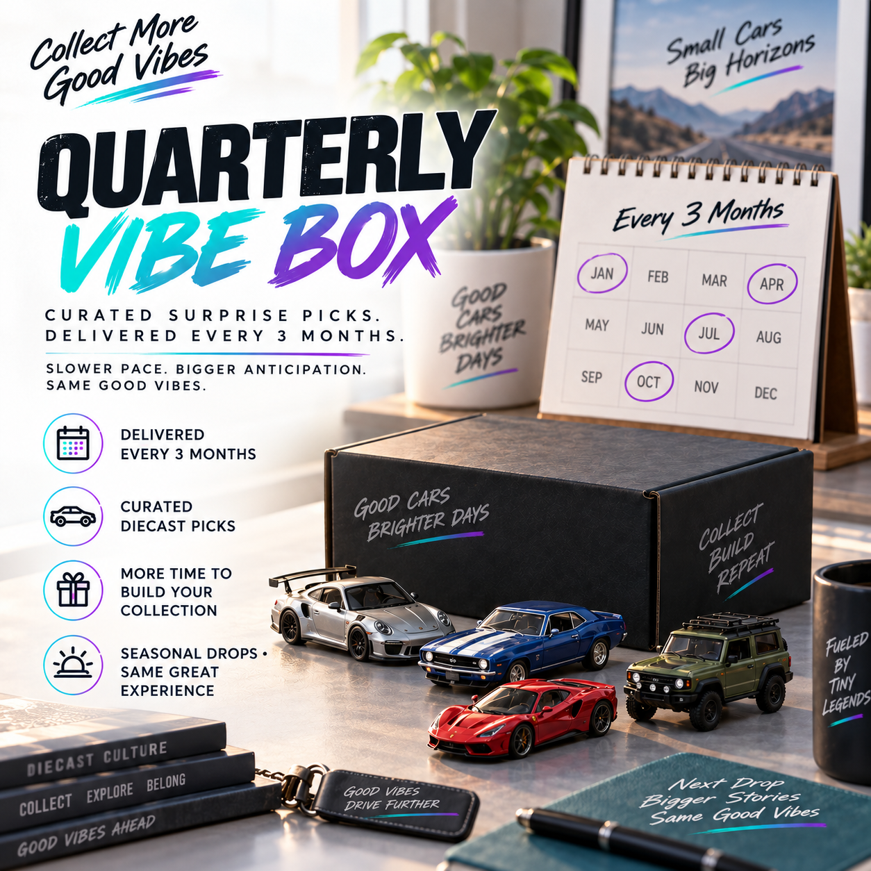 Every 3 Months - VibeQuest Box